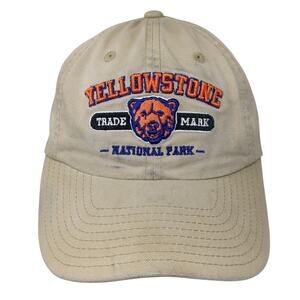 Yellowstone Trade Mark National Park Strapback Baseball Cap Brown One Size WCN